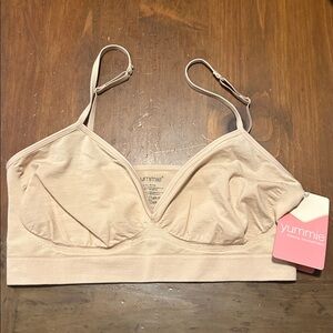 Yummie Audrey Unlined Bralette Nude NWT size Large / XL